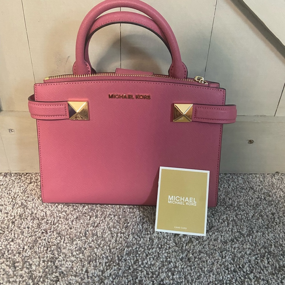 Michael Kors Rose Satchel